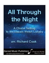 All Through the Night SAB choral sheet music cover